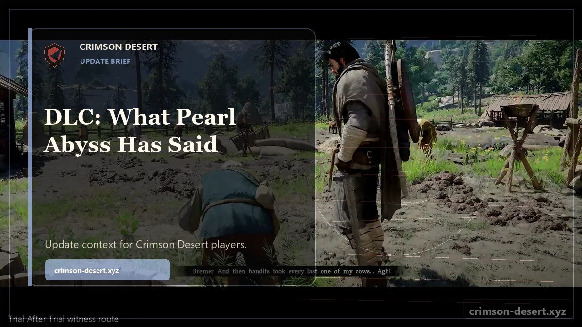 Crimson Desert DLC: What Pearl Abyss Has Said - polished Crimson Desert guide cover