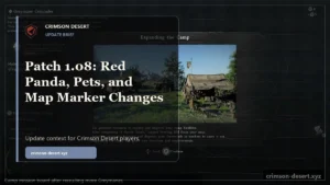 Crimson Desert Patch 1.08: Red Panda, Pets, and Map Marker Changes - polished Crimson Desert guide cover