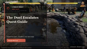 The Duel Escalates Crimson Desert Quest Guide
