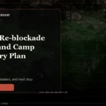 Quest: Re-blockade Route and Camp Recovery Plan - polished Crimson Desert guide cover