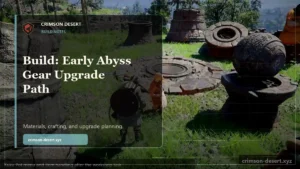 Build: Early Abyss Gear Upgrade Path