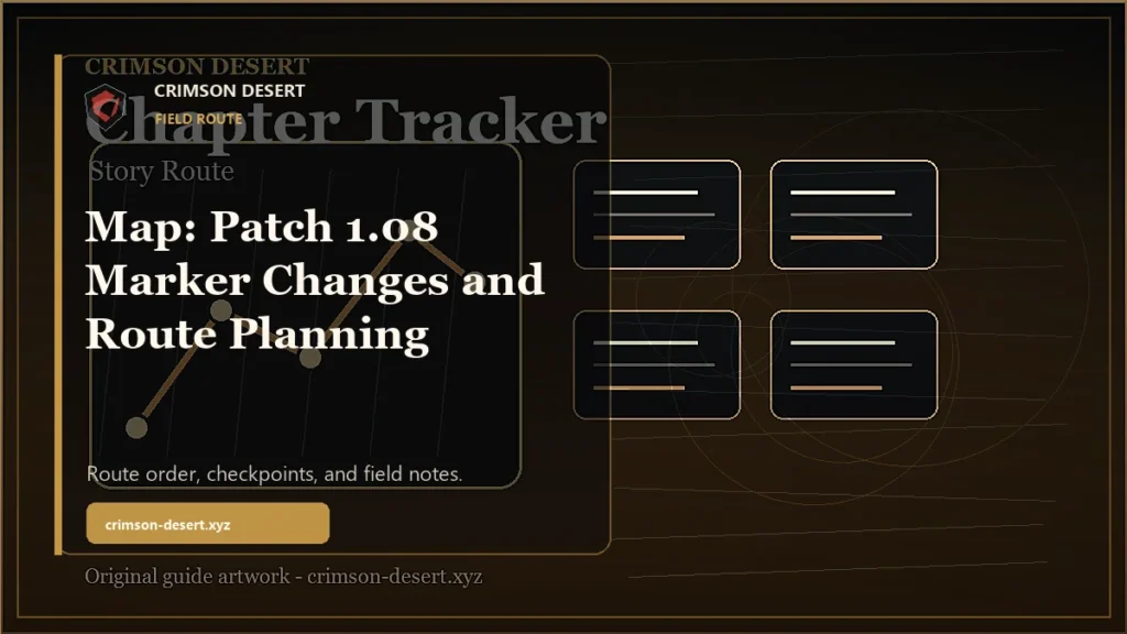 Crimson Desert Map: Patch 1.08 Marker Changes and Route Planning ...