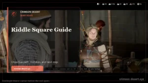Crimson Desert Riddle Square Guide