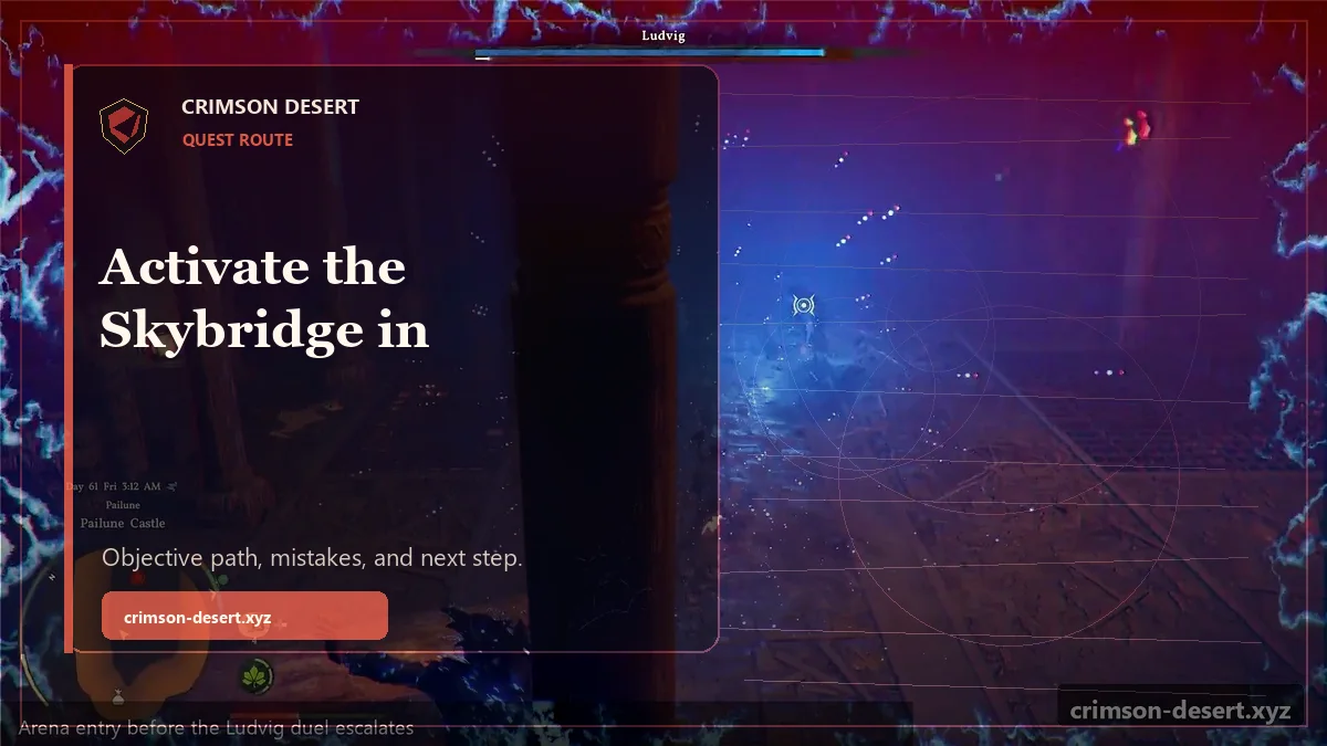 Activate the Skybridge in Crimson Desert - polished Crimson Desert guide cover