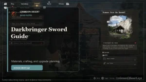 Darkbringer Sword Crimson Desert Guide