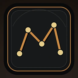Polished original utility icon for the Crimson Desert chapter tracker.
