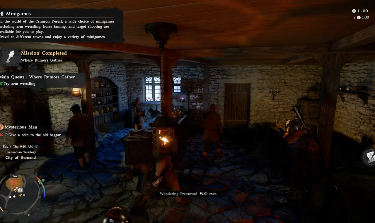 Crimson Desert screenshot for Chapter 1: Trials of Kindness, showing a key moment from the guide article.