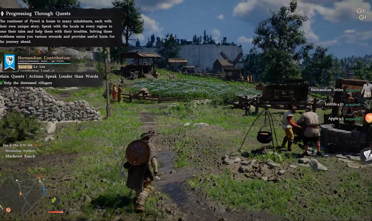 Crimson Desert screenshot for Chapter 1: Trials of Kindness, showing a key moment from the guide article.