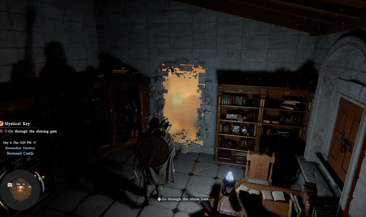 Crimson Desert screenshot for Chapter 1: Traces, showing a key moment from the guide article.