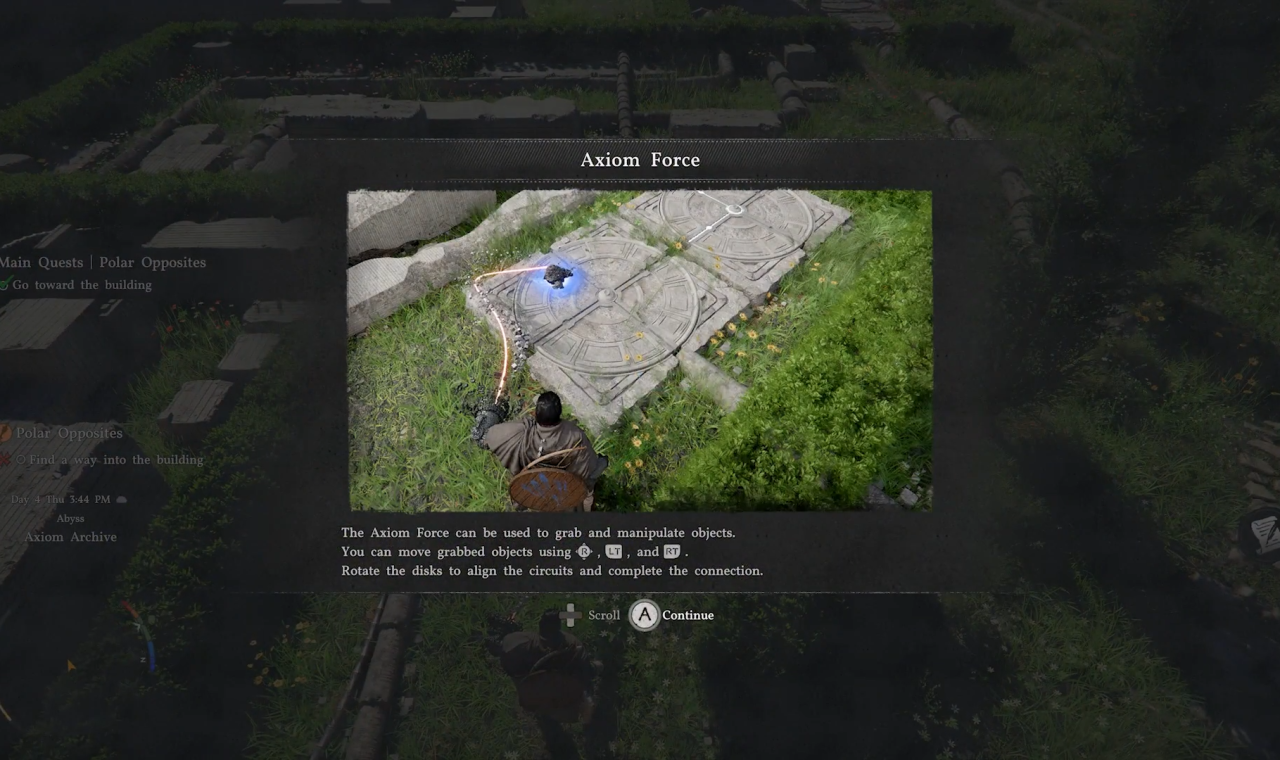 Crimson Desert screenshot for Chapter 1: Traces, showing a key moment from the guide article.