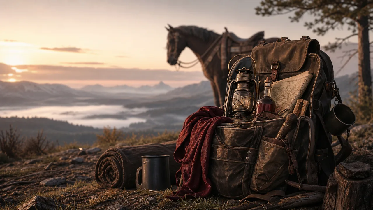 Illustrative expedition camp gear for the Crimson Desert update checklist