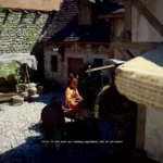Crimson Desert real gameplay: Wilderness beast hunt tracking and mounting takedown