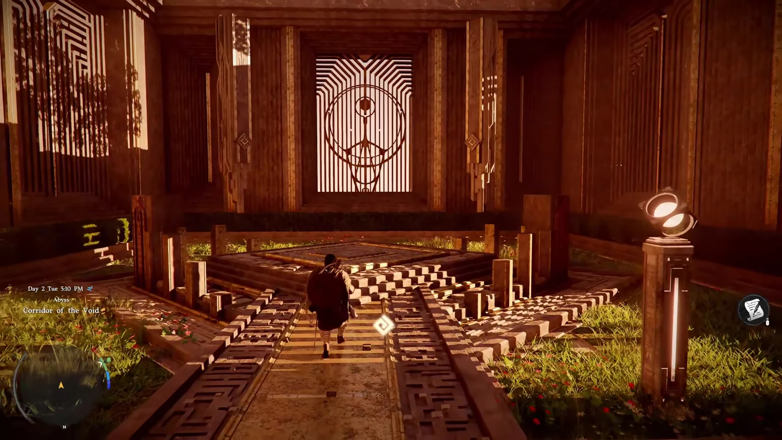 Crimson Desert Infiltrating fortified castle courtyard gate in Chapter 7