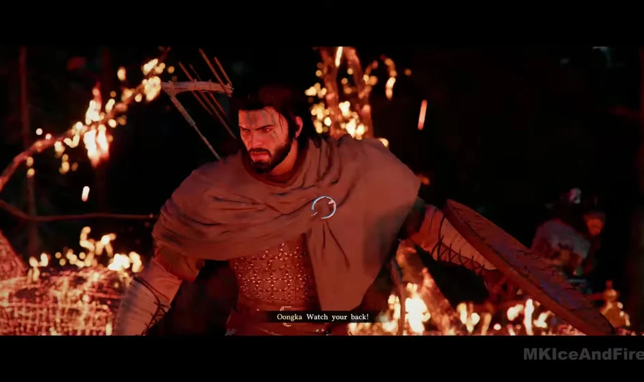 Crimson Desert real gameplay: Kliff riding horse across Pywel scenic open landscape