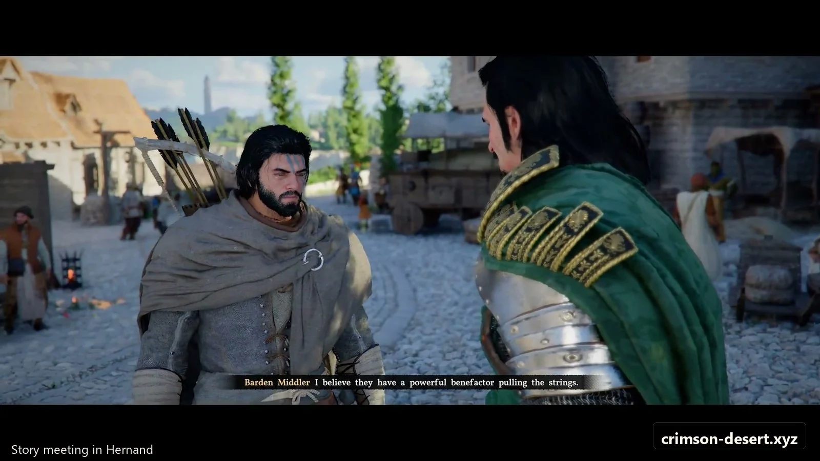 Crimson Desert in-game screenshot illustrating Shakatu Meeting (Step 2)