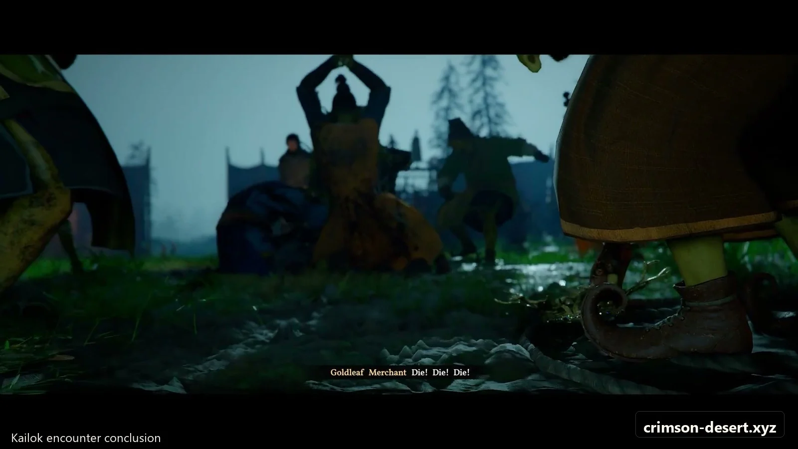 Crimson Desert in-game screenshot illustrating Kailok Ending (Step 3)