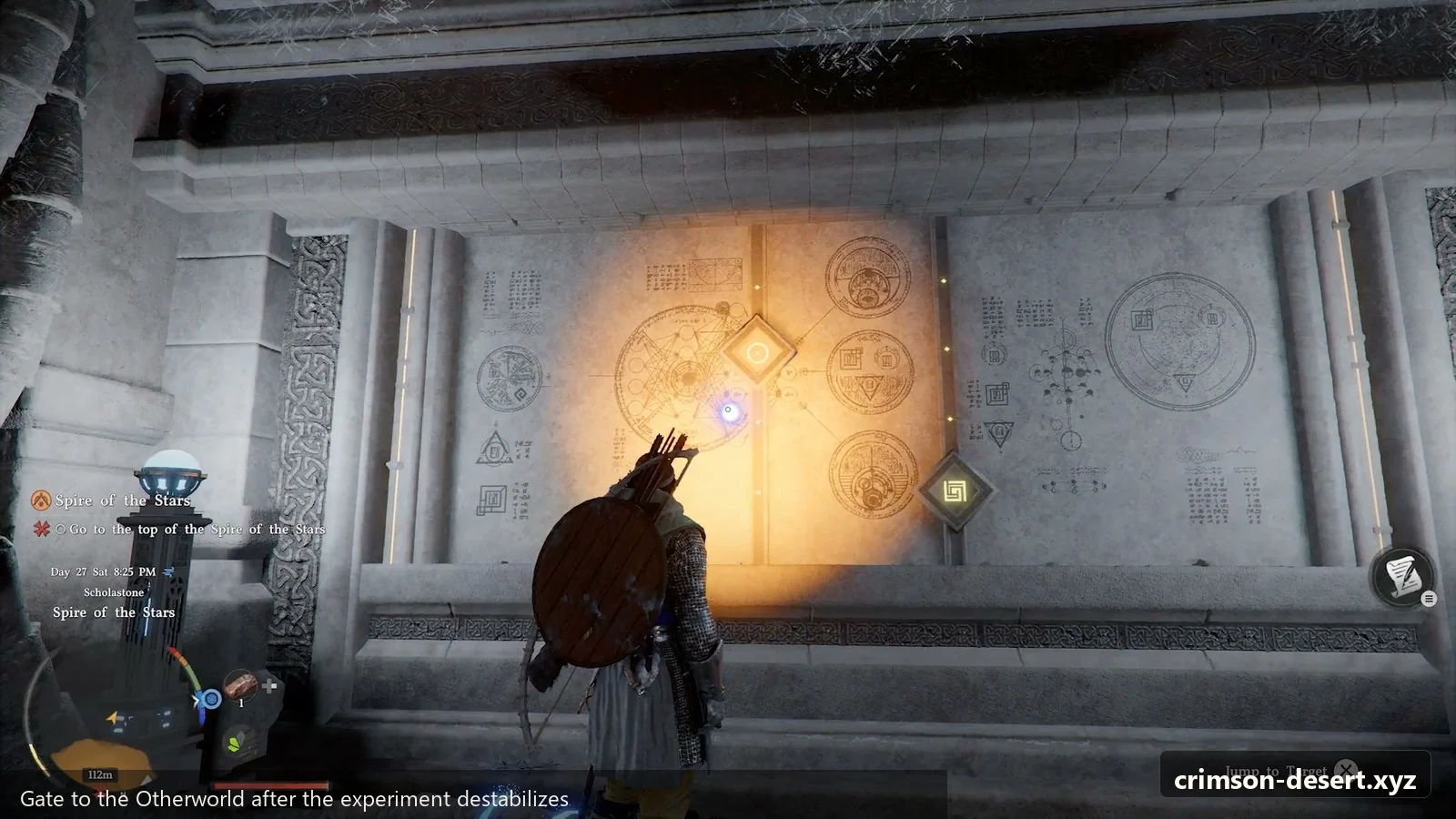 Crimson Desert in-game screenshot illustrating Gate To Otherworld (Step 5)