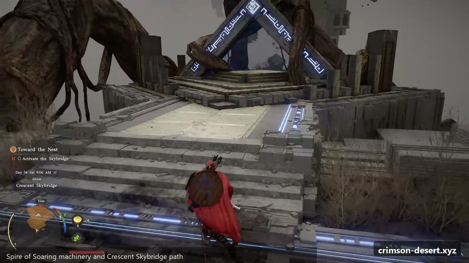 Crimson Desert in-game screenshot illustrating Spire Of Soaring (Step 7)